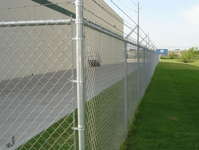 Galv. Steel Chain Link Fence as Security fencing