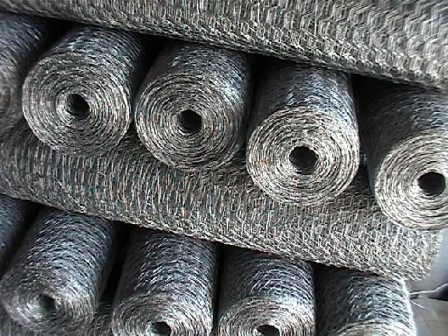 Hexagonal Steel Wire Mesh, Electro Galvanized Finishes